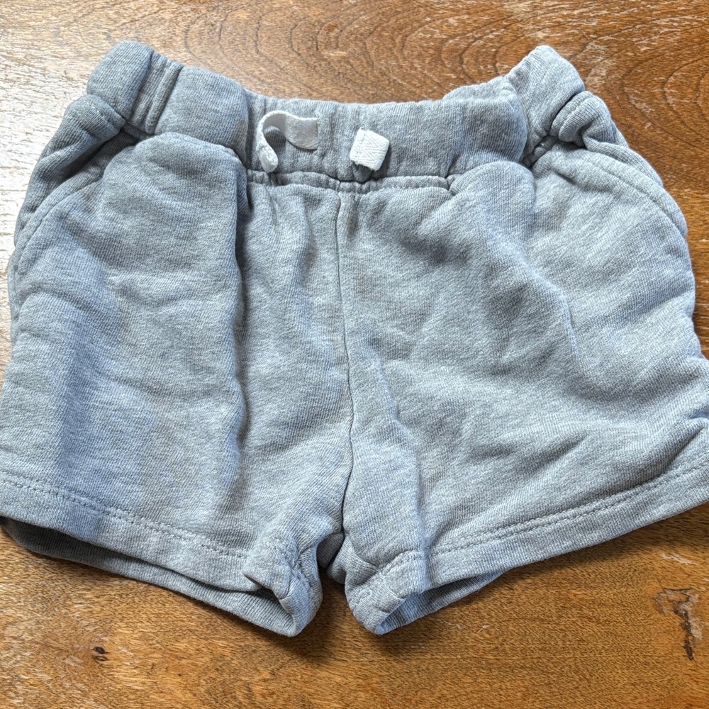 Hanna Andersson Light Gray Kids Shorts